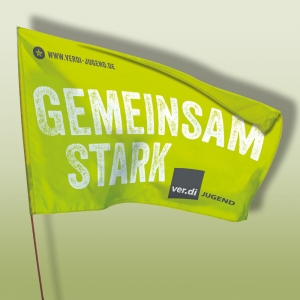 Schwenkfahne gr�n 
