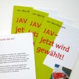 Flyer JAV – Jetzt wird gew�hlt (BPersVG)