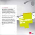 Eindruckflyer „JAV: Biss muss sein“