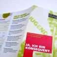 Flyer „Ja ich bin konsequent. Tarifliche Leistungen nur f�r Mitglieder“